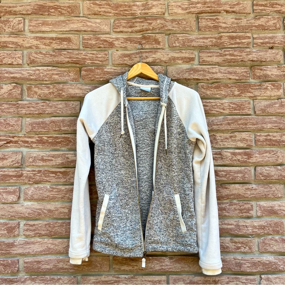 Columbia zip up fleece hoodie